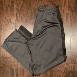 AND1 Track Pants Mens Medium Black Basketball Outdoor Warm Up Gym